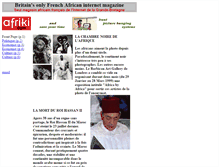 Tablet Screenshot of afriki.com